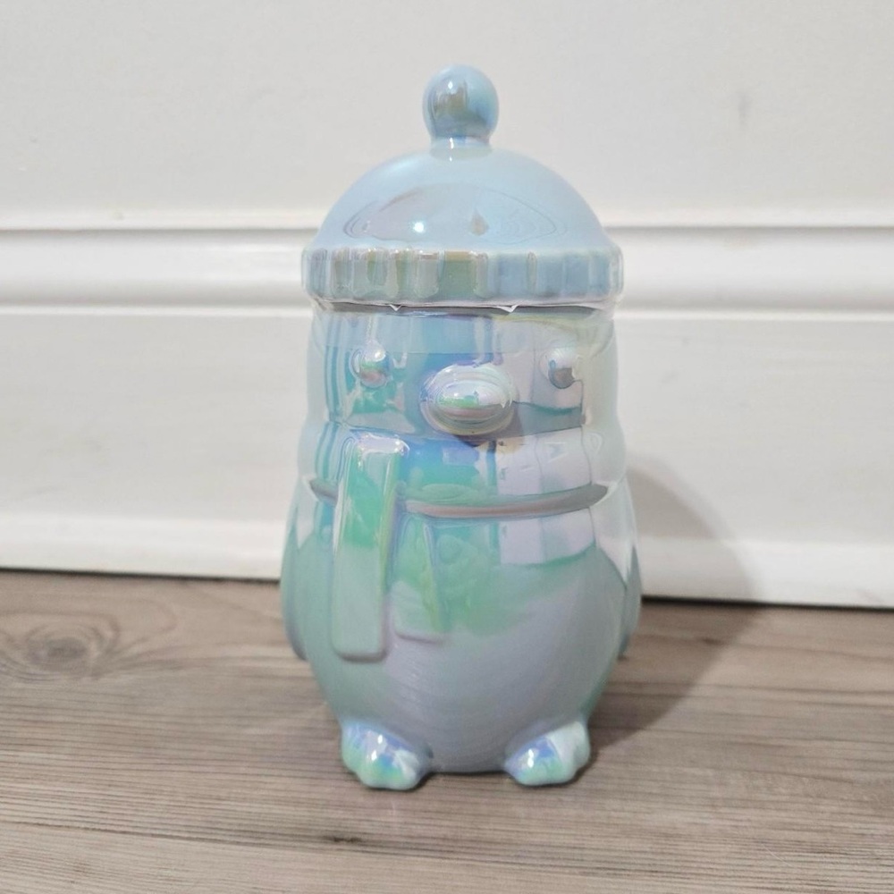 Starbucks Iridescent Penguin Ceramic Cup SUPER RARE LIMITED EDITION